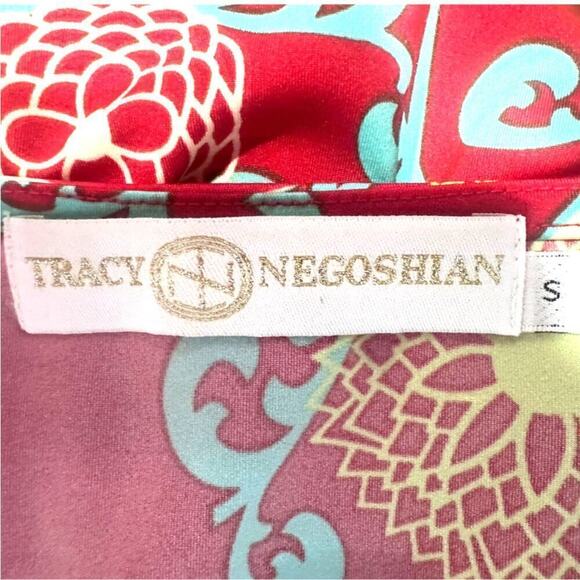 Tracy Negoshian Red Poppy Shift Dress, S, EUC - Picture 3 of 7